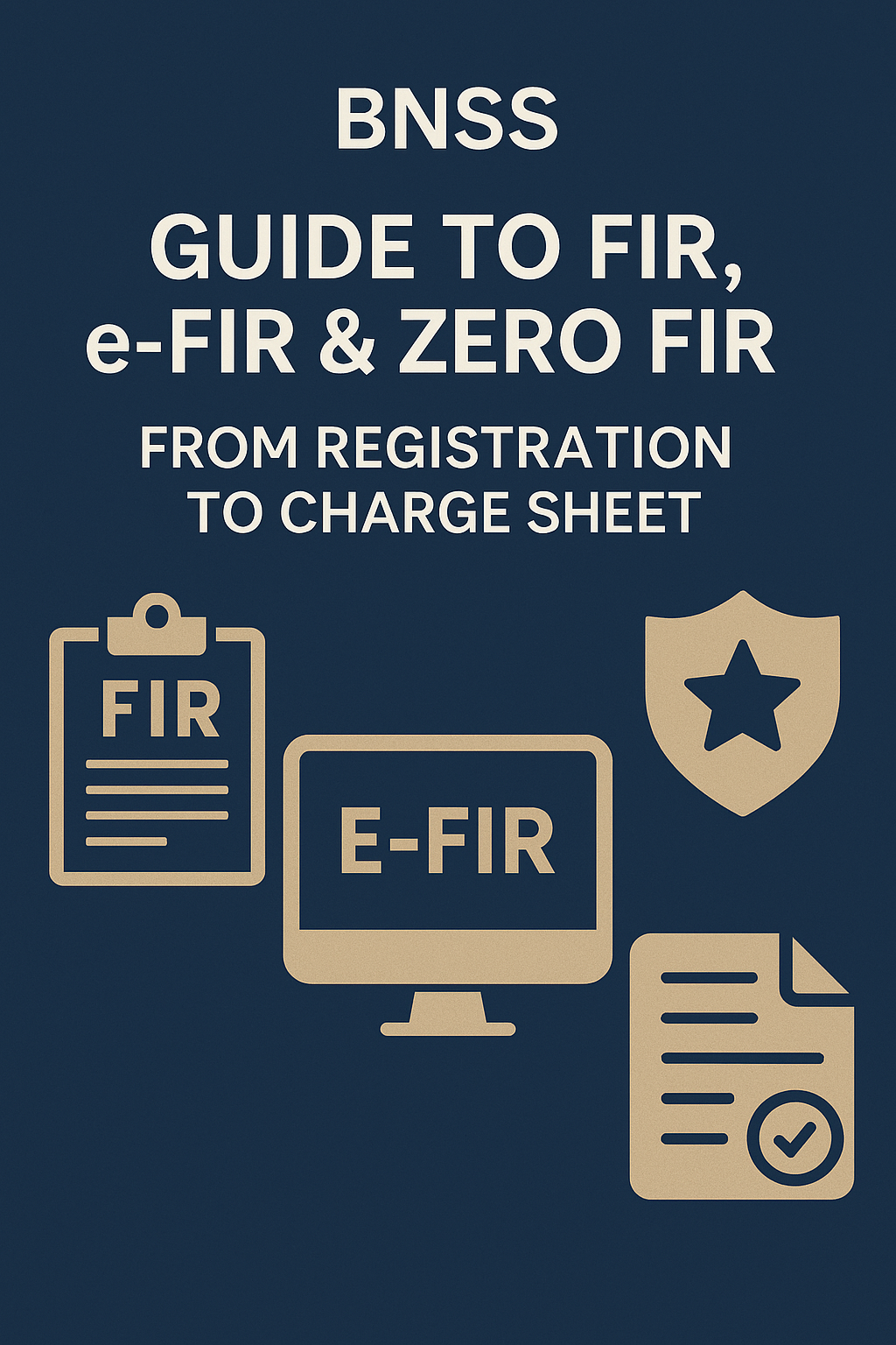 BNSS Guide to FIR, e-FIR & Zero FIR: From Registration to Charge Sheet
